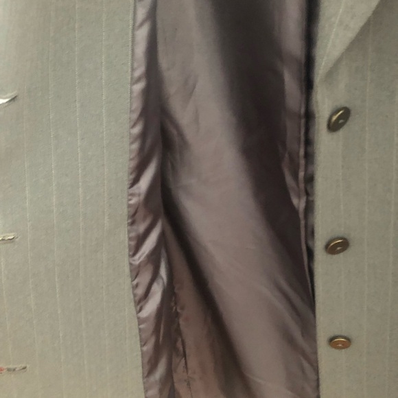 NWT  Pin Striped button up blazer size 14 Giorgio Sant Angelo - Picture 4 of 14